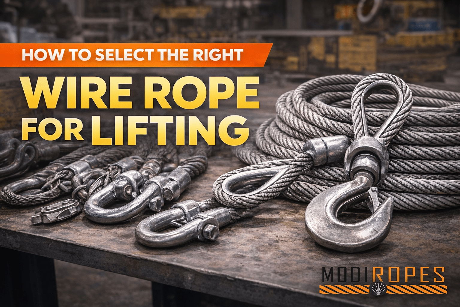 How to Choose Wire Rope For Lifting